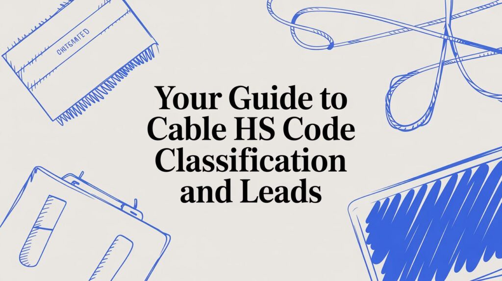 Your Guide to Cable HS Code Classification and Leads – Coreties