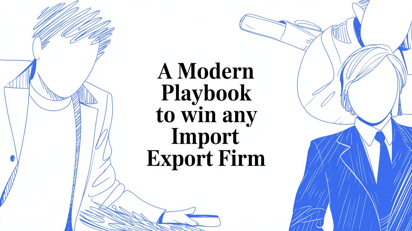 A Modern Playbook to Win Any Import Export Firm