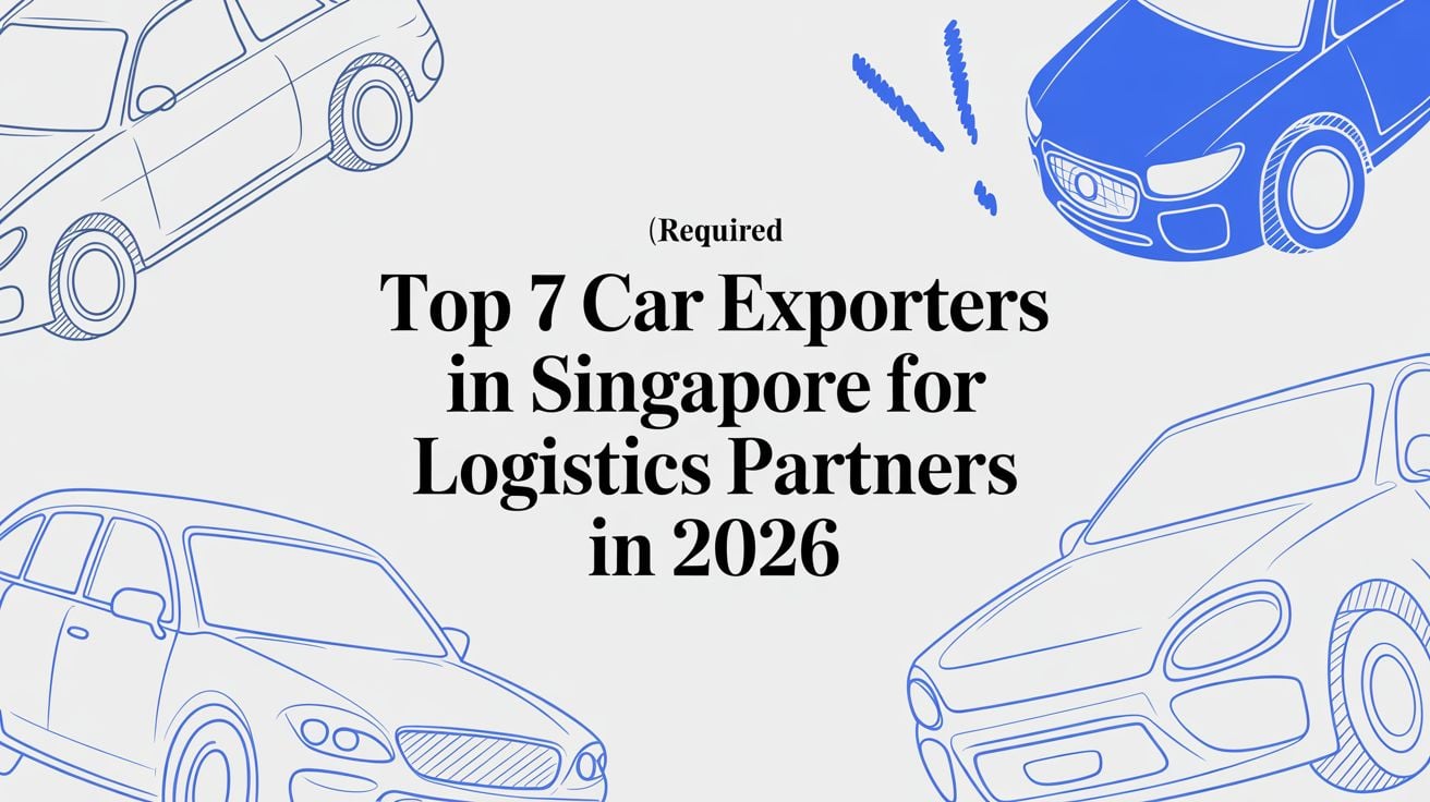 Top 7 Car Exporters in Singapore for Logistics Partners in 2026