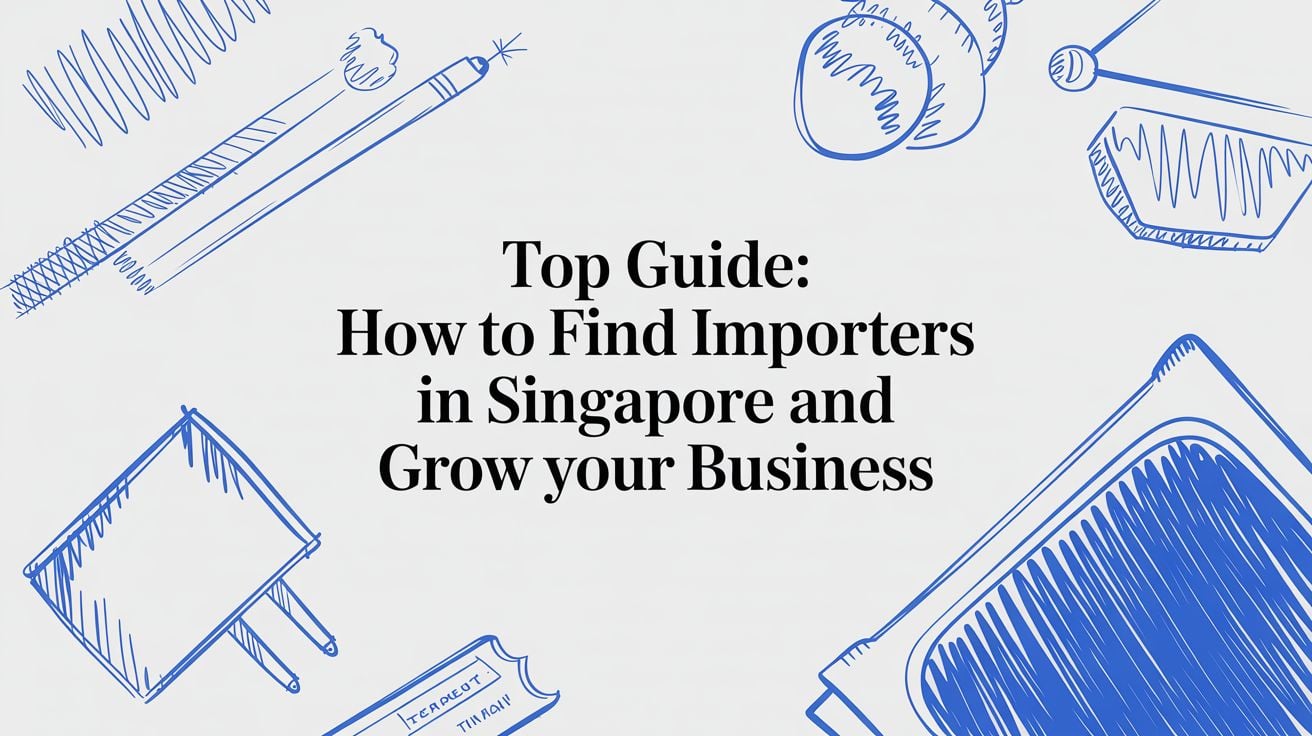 Top Guide: How to Find importers in singapore and Grow Your Business