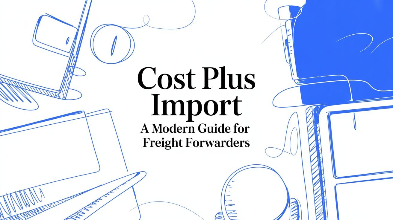 Cost Plus Import A Modern Guide for Freight Forwarders