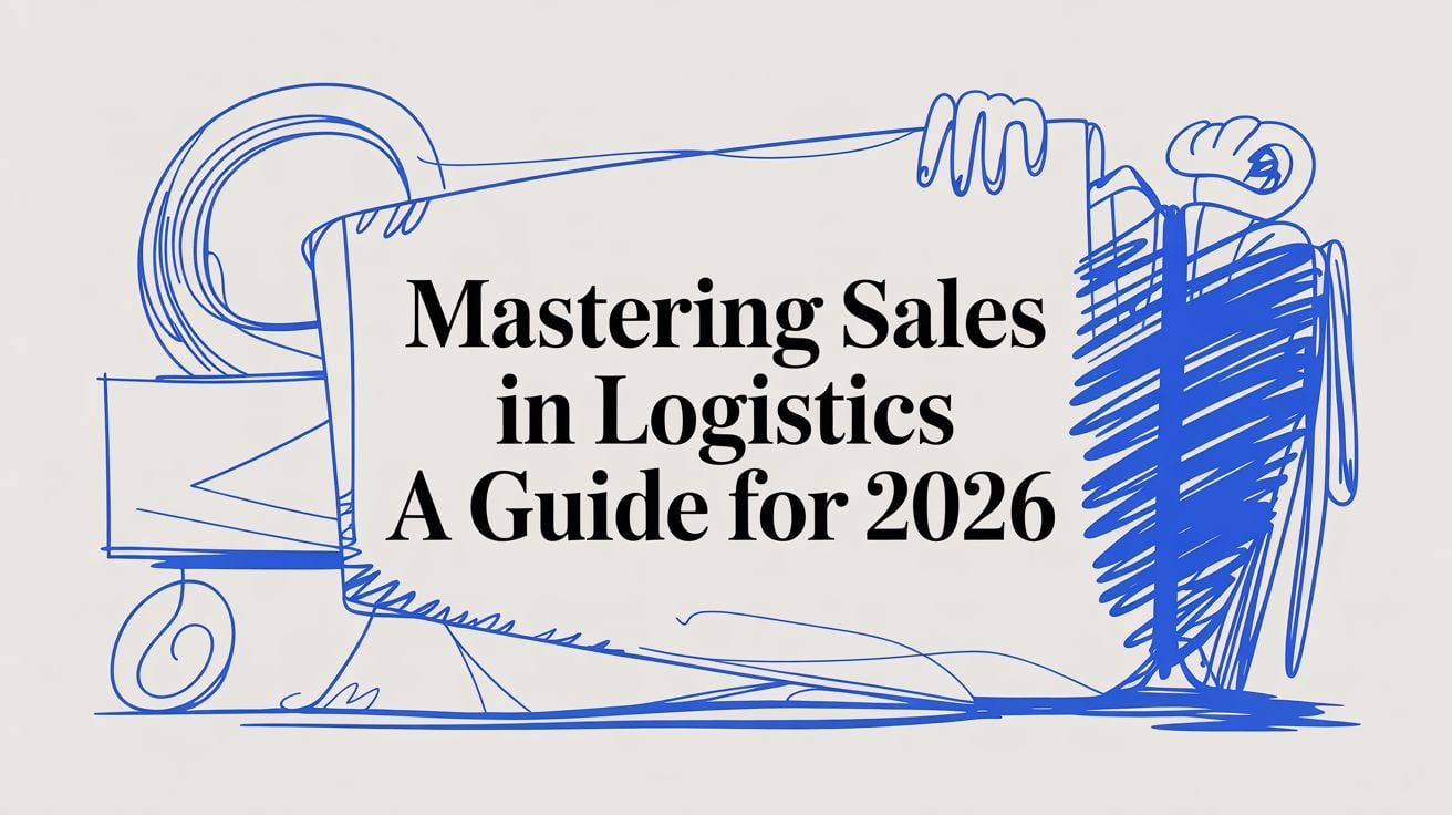 Mastering Sales in Logistics A Guide for 2026