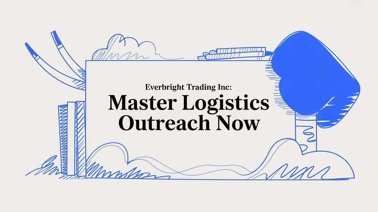 Everbright Trading Inc: Master Logistics Outreach Now