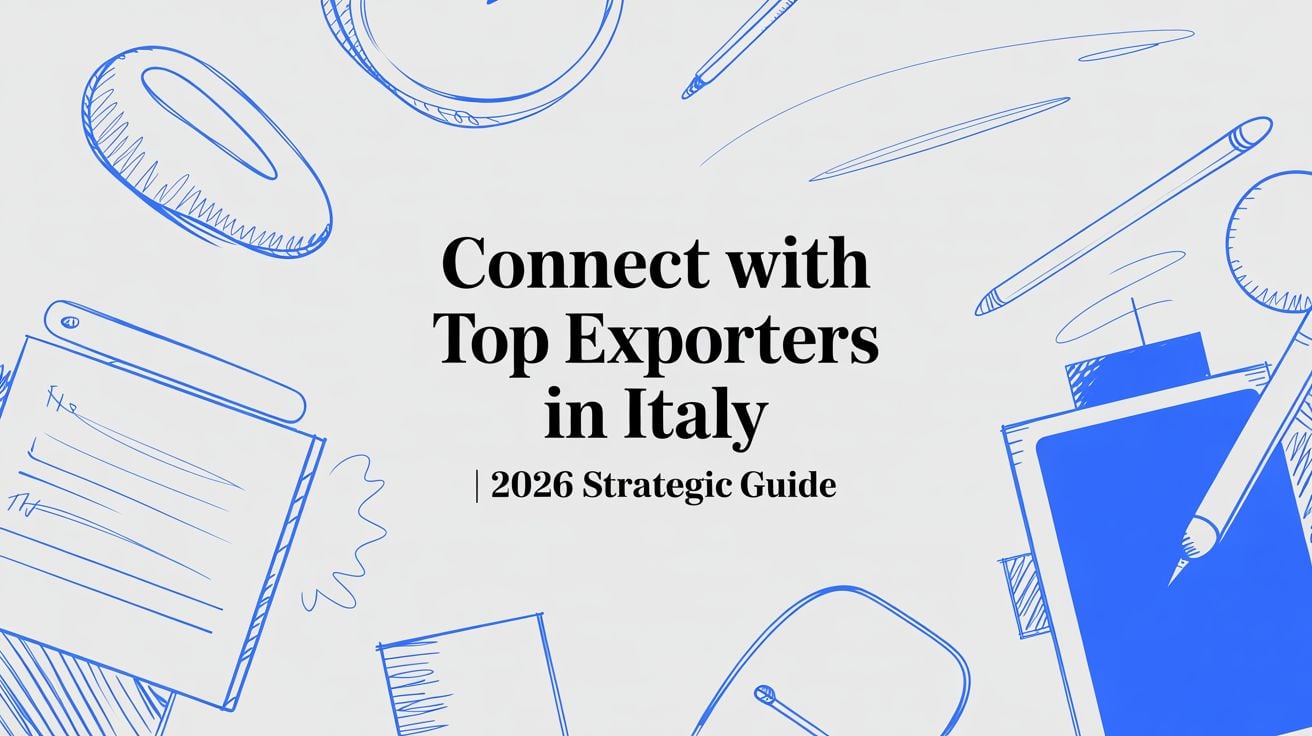 Connect with Top Exporters in Italy | 2026 Strategic Guide