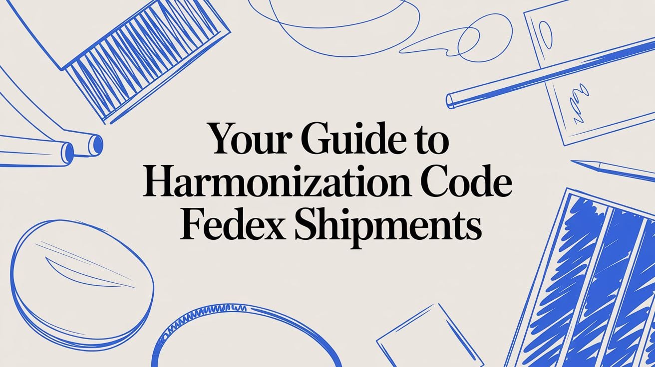 Your Guide to Harmonization Code FedEx Shipments