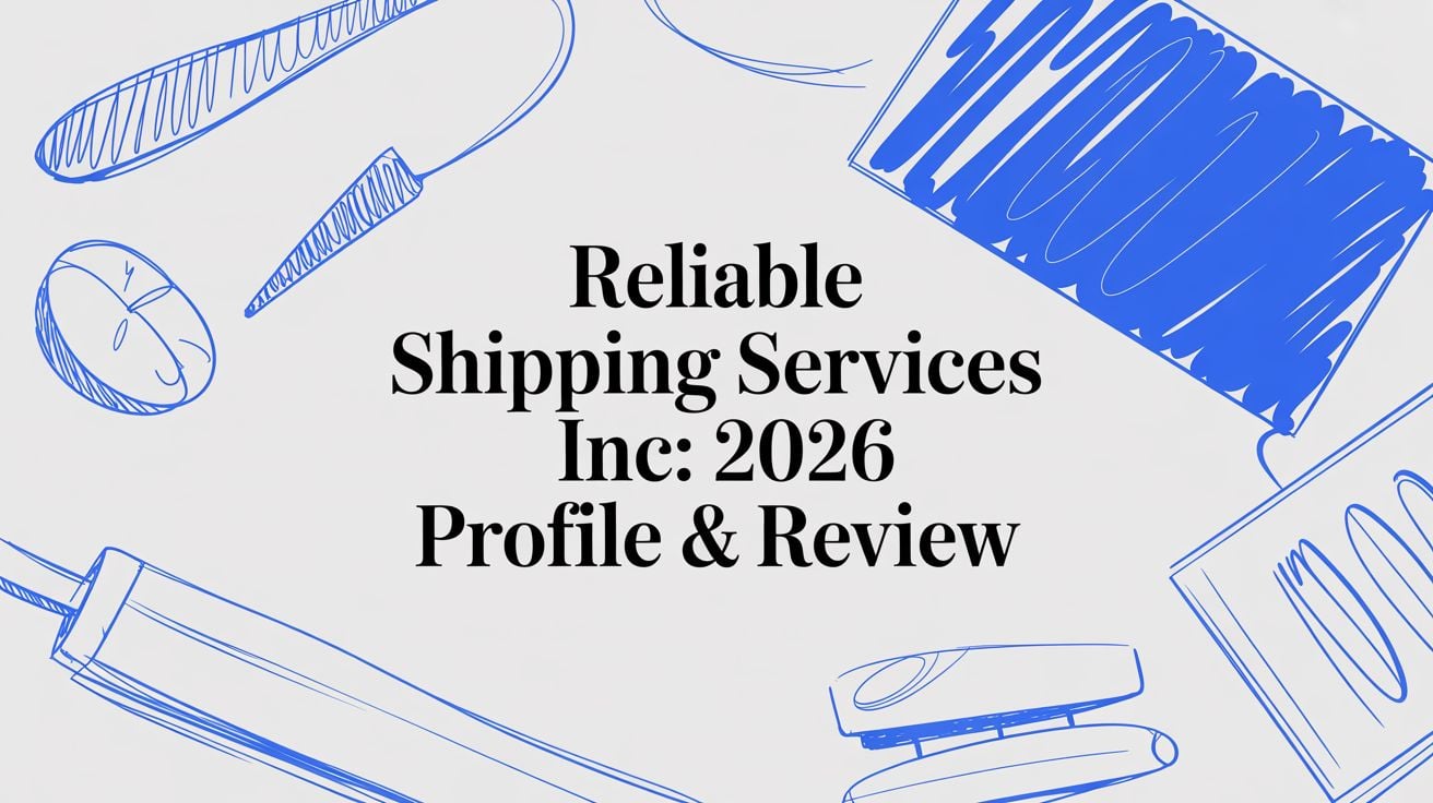 Reliable Shipping Services Inc: 2026 Profile &amp; Review
