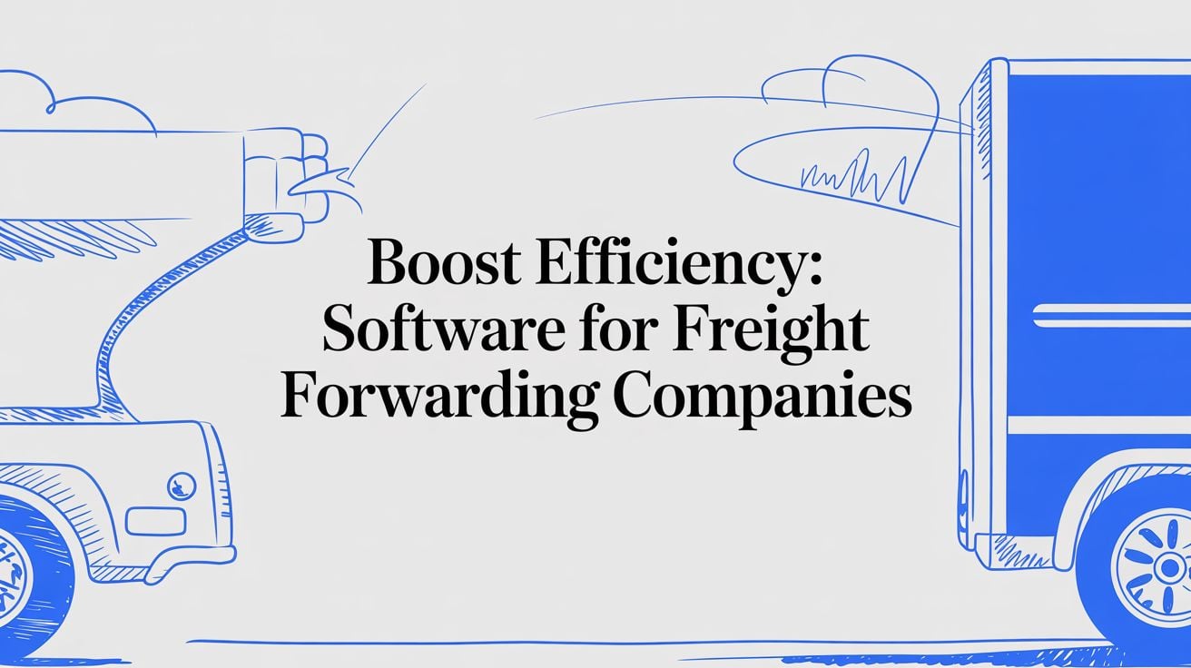 Boost Efficiency: Software for Freight Forwarding Companies