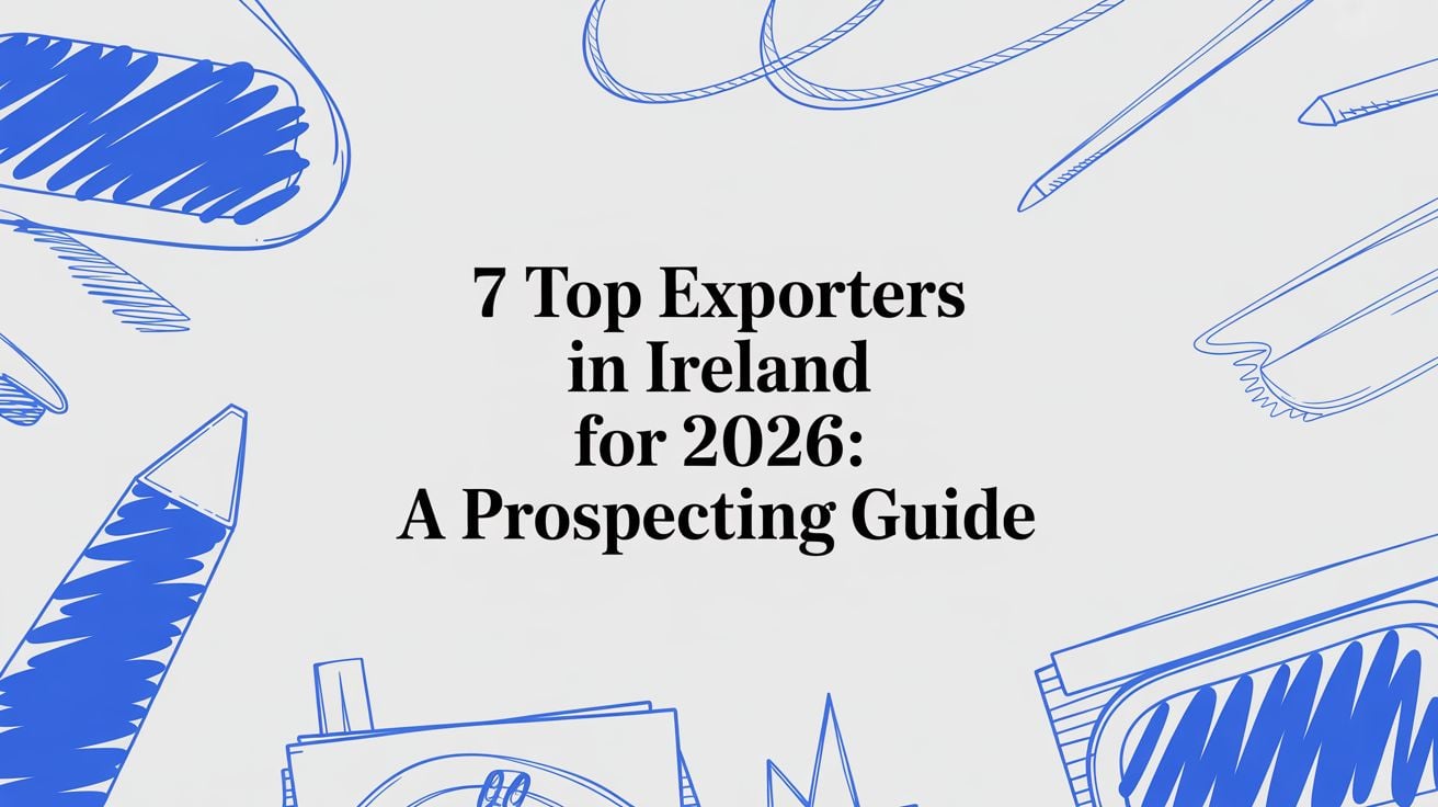7 Top Exporters in Ireland for 2026: A Prospecting Guide