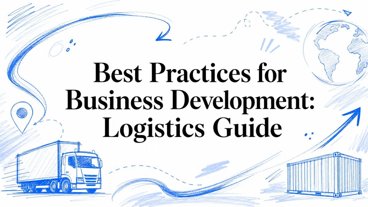 Best Practices for Business Development: Logistics Guide